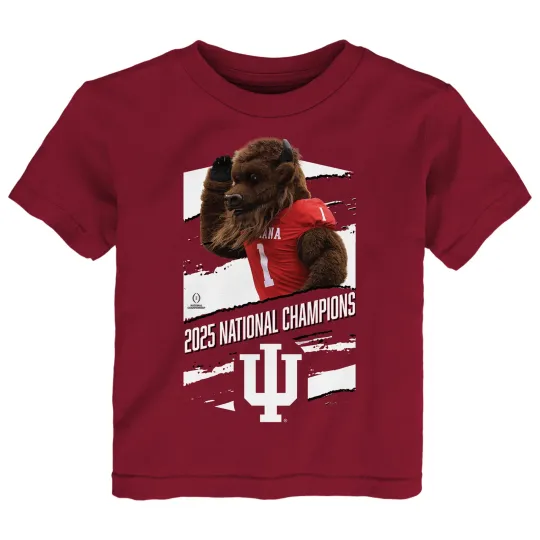 Discover Toddler Outerstuff Indiana Hoosiers College Football Playoff 2025 T-Shirt