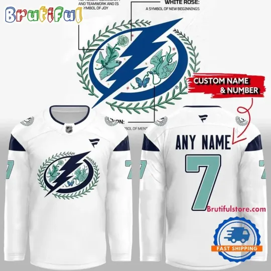 Discover Personalized Tampa Bay Lightning Stronger Mental Health 2026 Hockey Shirt Men's