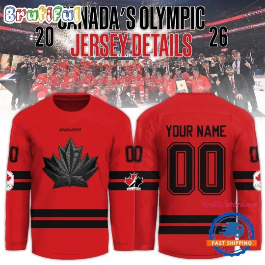 Discover Personalized Canada 2026 Olympic Hockey Limited Edition Red Hockey Shirt Men's