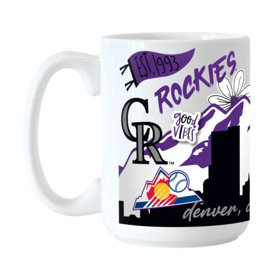 Discover Colorado Rockies Ceramic Mug