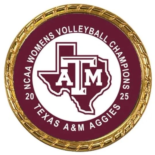 Discover Texas A&M Aggies 2025 Women's Volleyball Championship Tribute Coin