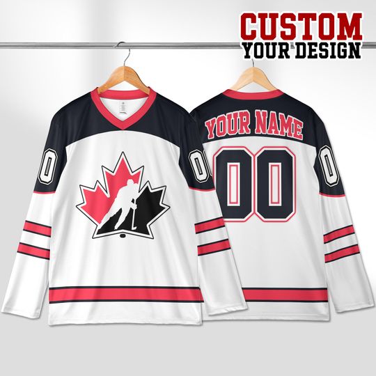 Discover Custom 2026 Canada Hockey Jersey, Personalized Team Canada Hockey Shirt, Adult Fan Gift