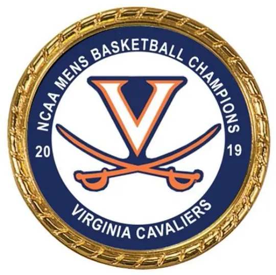 Discover Tribute Coin Virginia Cavaliers 2019 Mens Basketball Champions