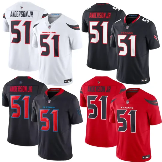 Discover Men's Texanss #51 Will Anderson Jr.  All Printed Jersey