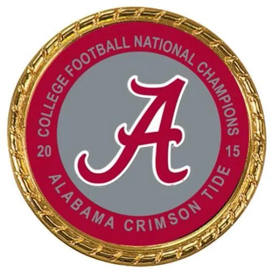 Tribute Coin Album Crimson Tide 2015 2016 College Football National Champions