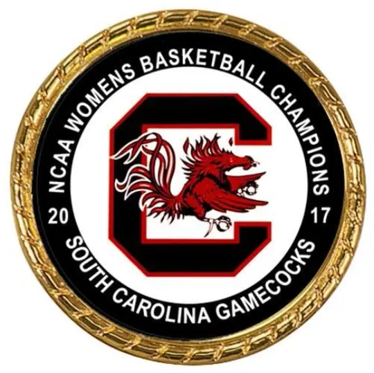 Discover Tribute Coin South Carolina Gamecocks 2017  Women's Basketball Championship