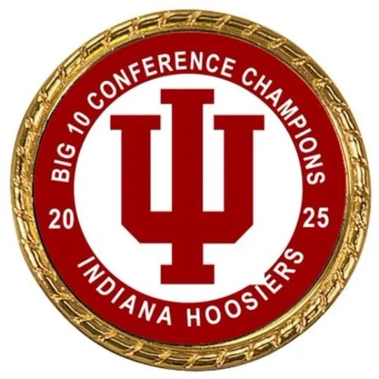 Discover Indiana Hoosiers 2025 Big Ten Football Conference Champions Tribute Coin