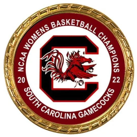 Discover South Carolina Gamecocks 2022 Women’s Basketball Championship Coin