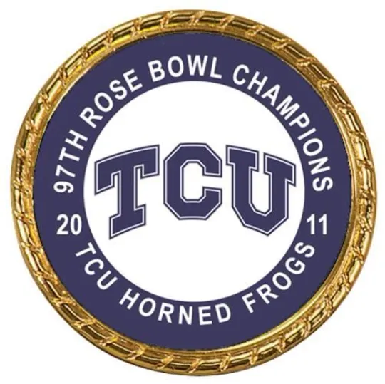 Tribute Coin 2011 TCU Horned Frogs 97th Rose Bowl Game Champions
