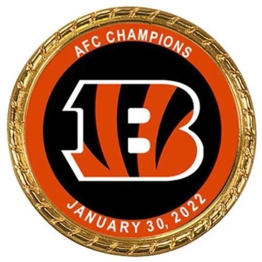 Discover Cincinnati Bengals 2021 AFC Champions Tribute Coin