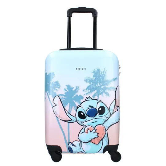 Stitch Angel Luggage Cover, Gift For Cartoon Lover, Gift For Her