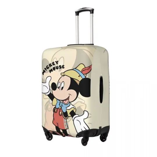 Disney Mickey Luggage Cover, Gift For Cartoon Lover, Gift For Her