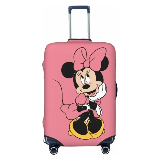 Discover Disney Minie  Luggage Cover , Gift For Cartoon Lover, Gift For Her