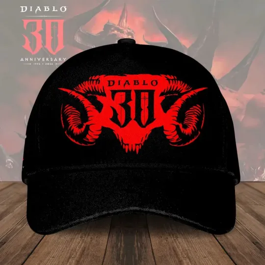 Discover Diablo 30th Anniversary Classic Cap
