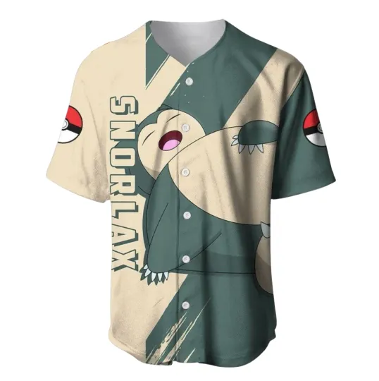 Discover PKM Sn Lax Baseball Jersey, Gifts for PKM Lovers, Anime-themed Clothing