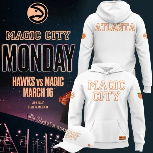 Discover Hawks 2026 Magic City  Hoodie