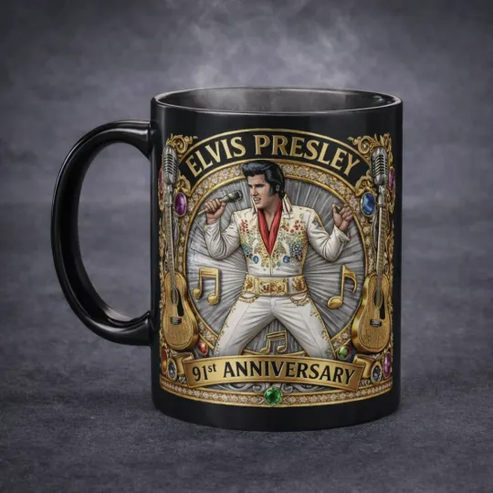 Elvis Presley in Concert 2026 Coffee Mug