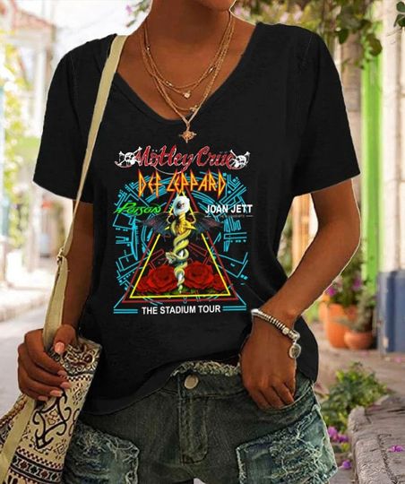 Motley Crue Stadium Tour Joan Jett Stadium Tour t Shirt