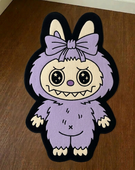 Labubu Rug, 9D Rugs, Funny Room Decor, Unique Home Decor 1