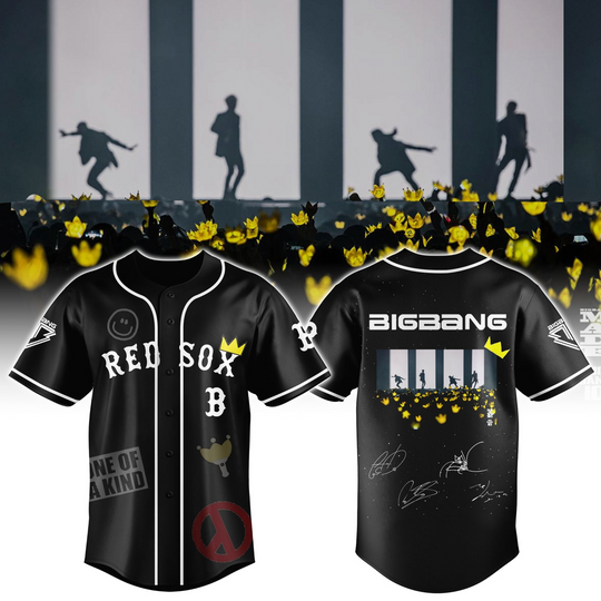 Boston Red Sox x BigBang World Tour 2026 Limited Fan Jersey