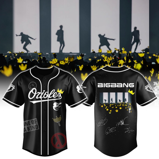 Baltimore Orioles x BigBang World Tour 2026 Special Baseball Jersey