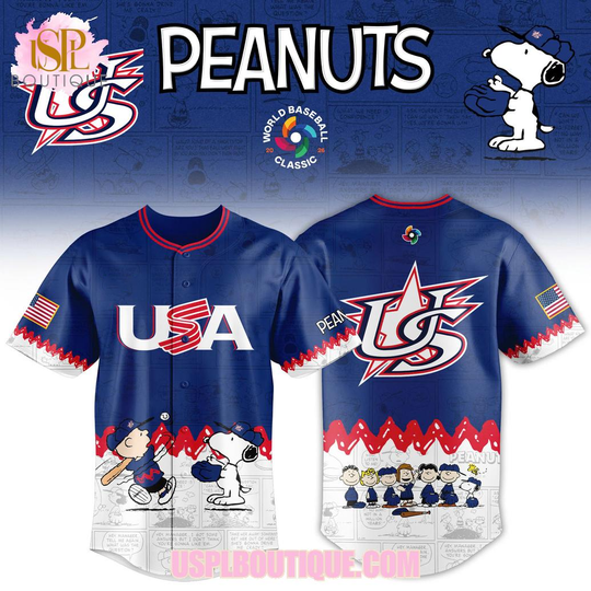 USA x Peanuts New Design 2026 Jersey