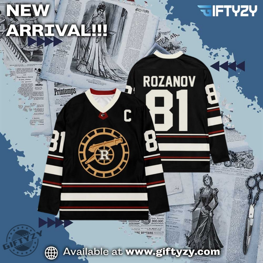 Discover Ilya Rozanov Shane Hollander Hockey Baseball Jersey
