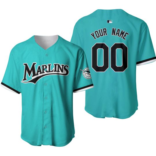 Custom Marlins Aqua 2026 Vapor Premier Limited Jersey All Sizes