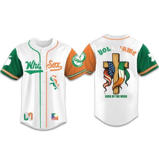 White Sox Irish Heritage Night 2026 Baseball Jersey