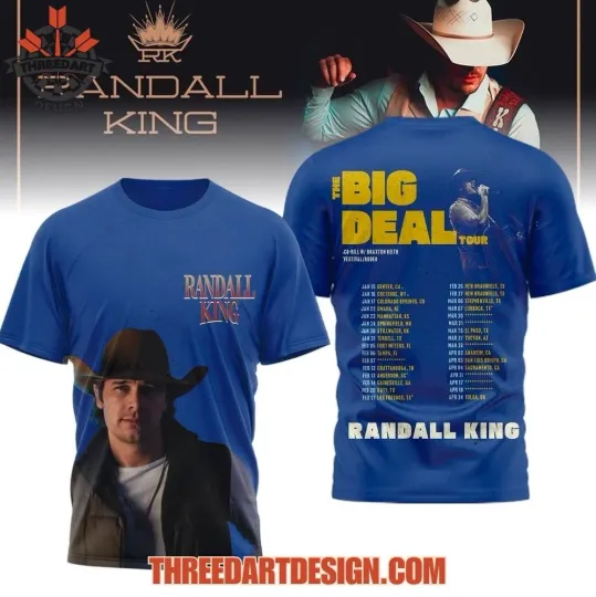 Discover Randall King The Big Deal Tour AOP 3D T-Shirt