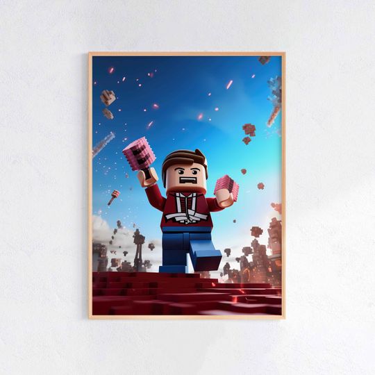 Roblox Poster, Gaming Room Poster, Gaming Wall Poster, Gaming Print Poster, Game Gift, Video Games Poster, Gaming Wall Art Poster, Game