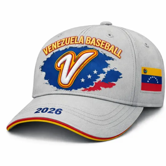 Discover Venezuela Built For World Baseball Classic 2026 Classic Cap - Print Hat