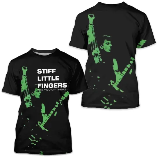 Discover Stiff Little Fingers See You Up There Album Cover AOP 3D T-shirt SE833