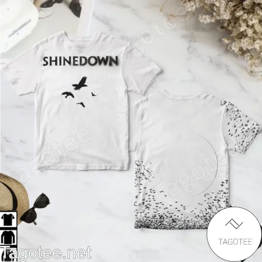 Discover shine down The Sound Of Madness Album Cover AOP All Sizes 3D Shirt SE1334