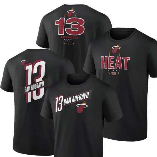 Discover Bam Ado #13 Miam1 Basketball Team Name & Number Gift For Fans
