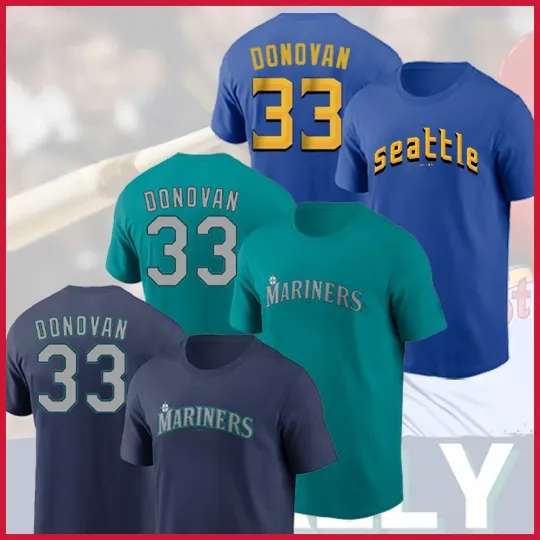 Discover Welcome Brendan Donovan #33 to Seattle Marine Name & Number Fans Gift Fastship