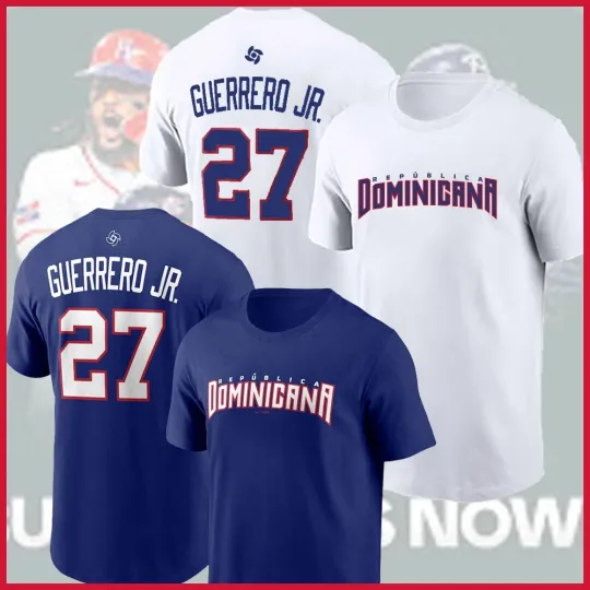 Vladimir Guerrero Jr. Dominican Republic Baseball 2026 World Baseball Classic