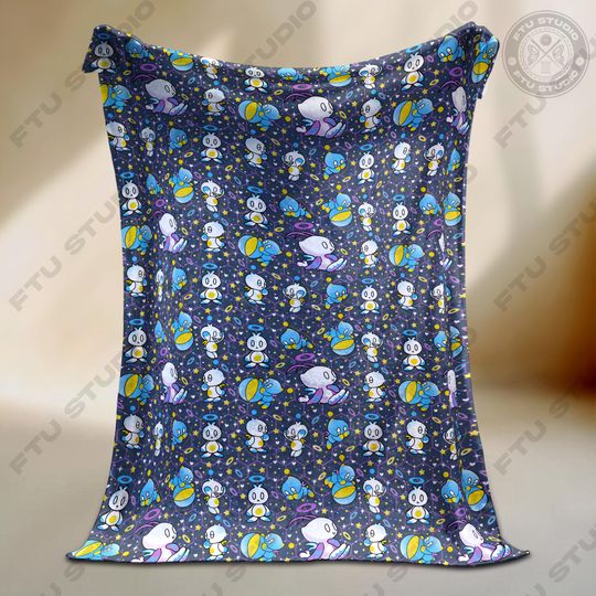 Discover Chaos Galaxy Fleece Blanket Hedgehog Nostalgia Anime Decor