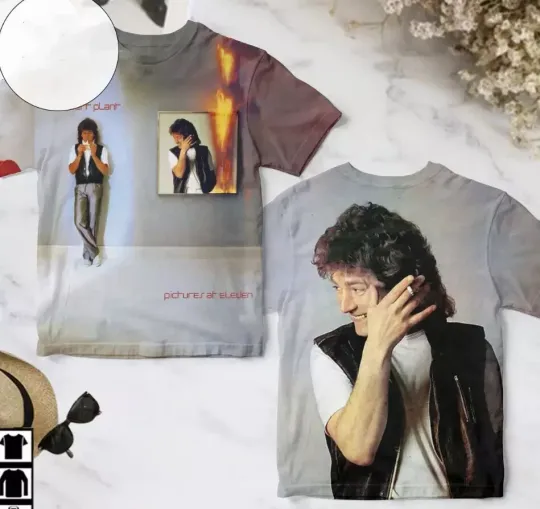 Robert Plant Album Cover 3D T-shirt Men and Women