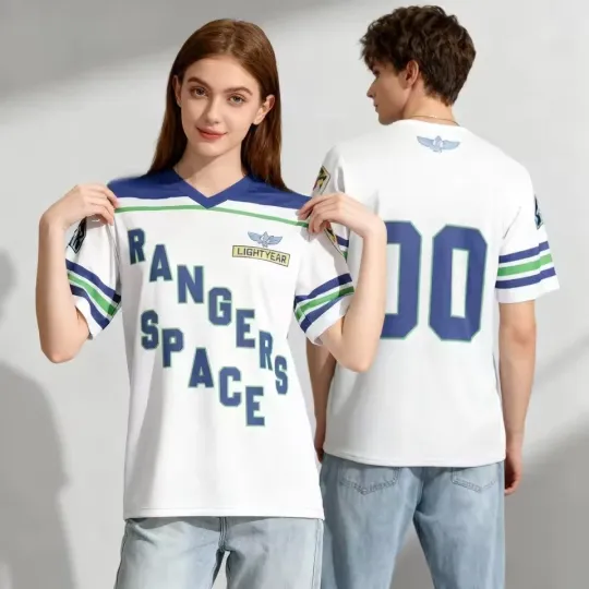 Discover Personalized Toy Story Buzz Lightyear Space Rangers Sports Fan Football Jersey