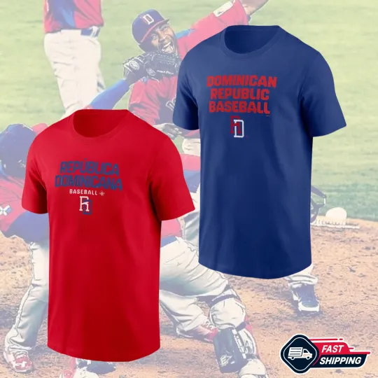 Discover Dominican Republic 2026 World Baseball Classic T-Shirt Reprint S-5XL