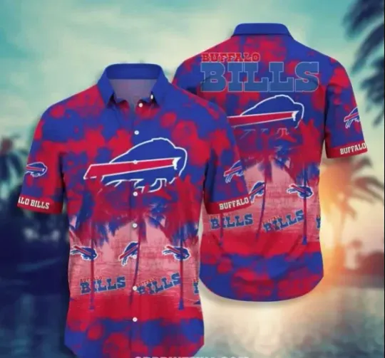 Discover Buffalo Bills Hawaiian Shirt Short Sleeve Men Women