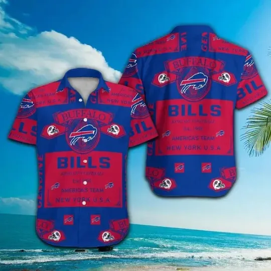Discover Buffalo Bills Hawaiian Shirt Sleeve Sum Tropi For Disney