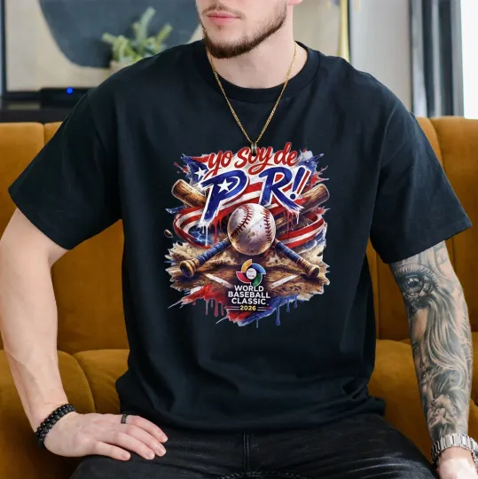 Discover Puerto Rico 2026 World Baseball Classic Puerto Rico Team Shirt - S to 5XL