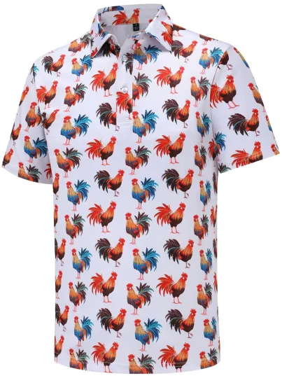 Men's Short Sleeve Golf Polo Shirt