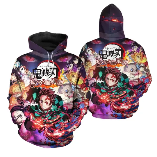 Discover demon 3D Printed Hoodie