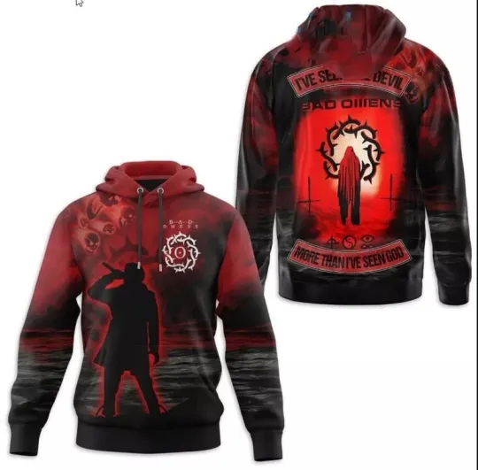 Discover Bad Omens I ve Seen The Devil More Than I ve Seen God Hoodie