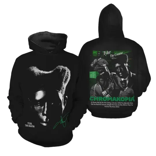 Tyler The Creator Chromakopia 3D Hoodie