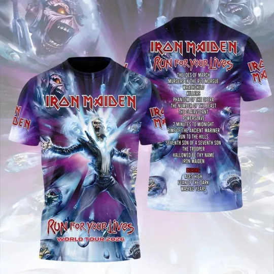 Discover IRM 2026 World Tour 3D Shirt