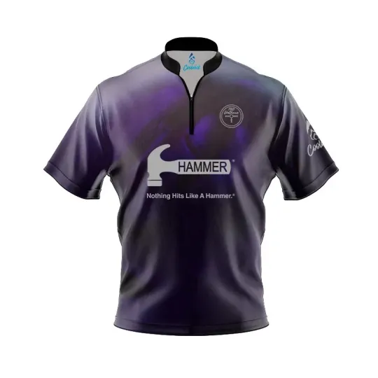 Discover (Custom Name) - Hammer Purple Pearl Urethane 78 Bowling Jersey Shirts Size S-5XL